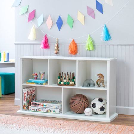 White Multi Cube Stackable Bookcase E13395