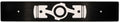 Piston License Plate Delete Pack of 2 L745