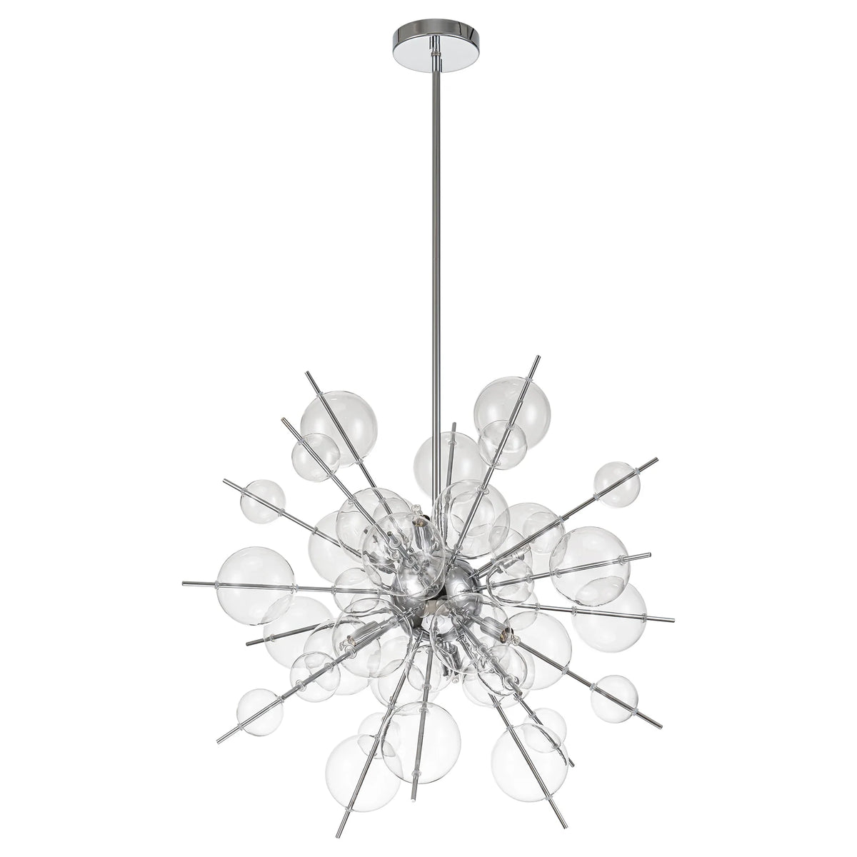 6-Light Globe Bubble Starburst Chandelier T313139