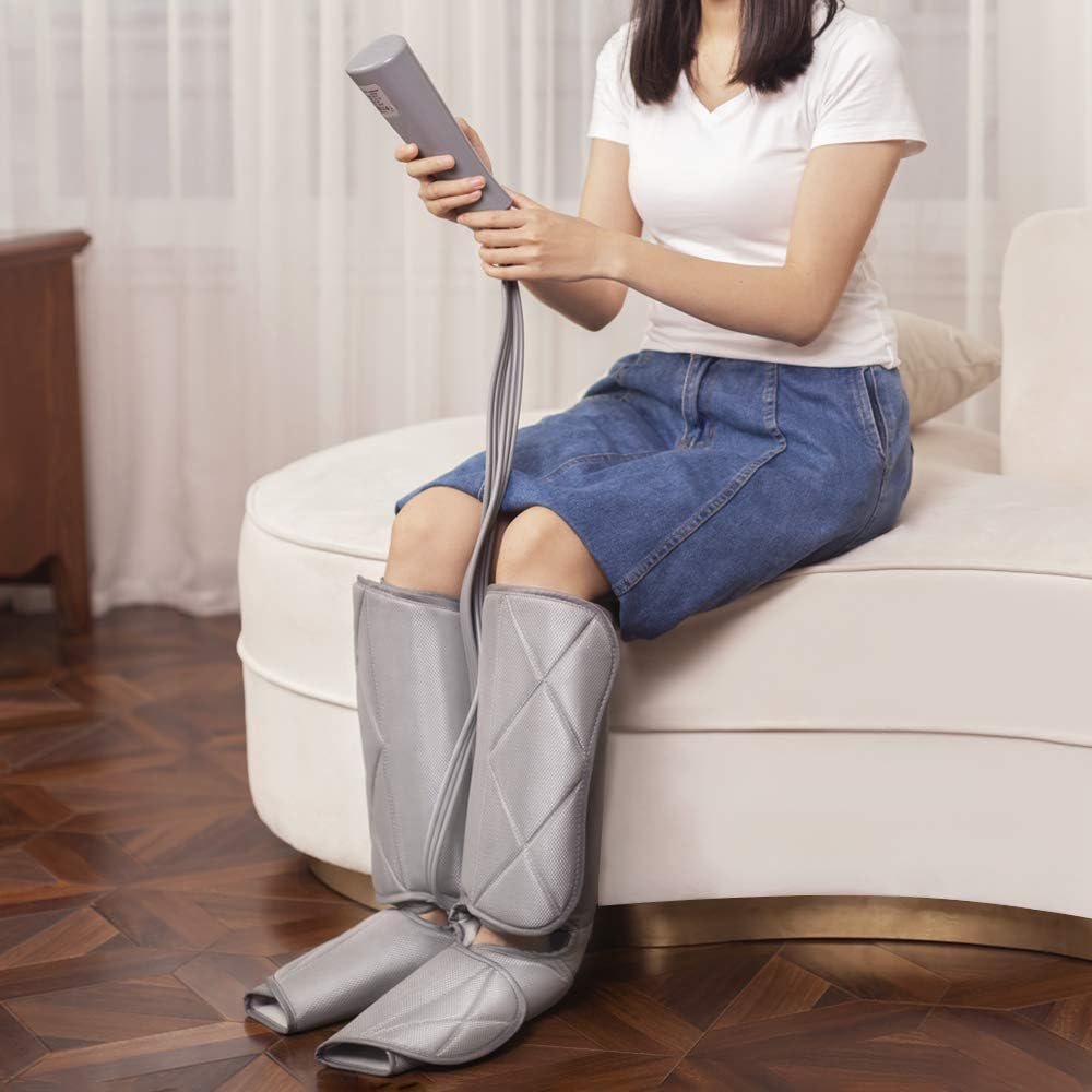 Air Compression Foot and Calf Massage Machine with Heat H4997