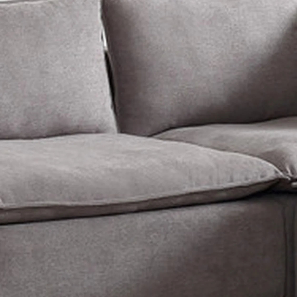 95 Inch Loveseat, Ottoman, and Console Table Set, Gray Z7807