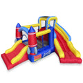 Inflatable Bouncer with Blower & Two Slides B74584