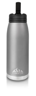 1L Insulated Stainless-Steel Water Bottle with Straw V934242
