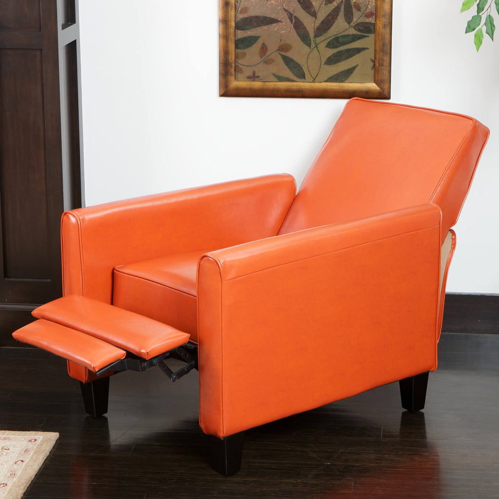 Leather Recliner Club Chair S914851