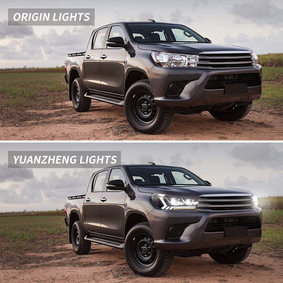 LED Headlights with Sequential Turn Signal F872862