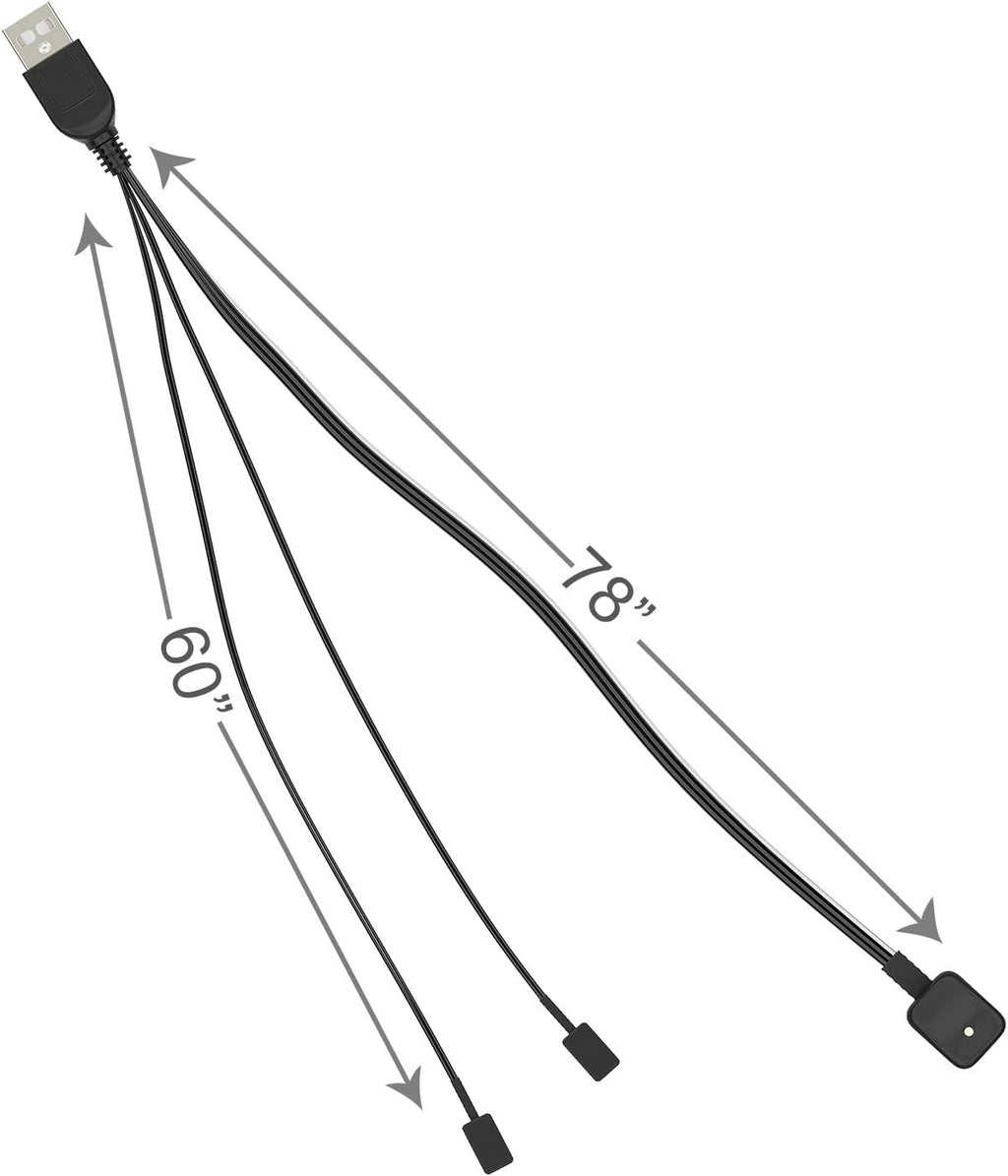 Infrared IR Repeater Kit / Remote Control Extender Cable (2 Device) F965