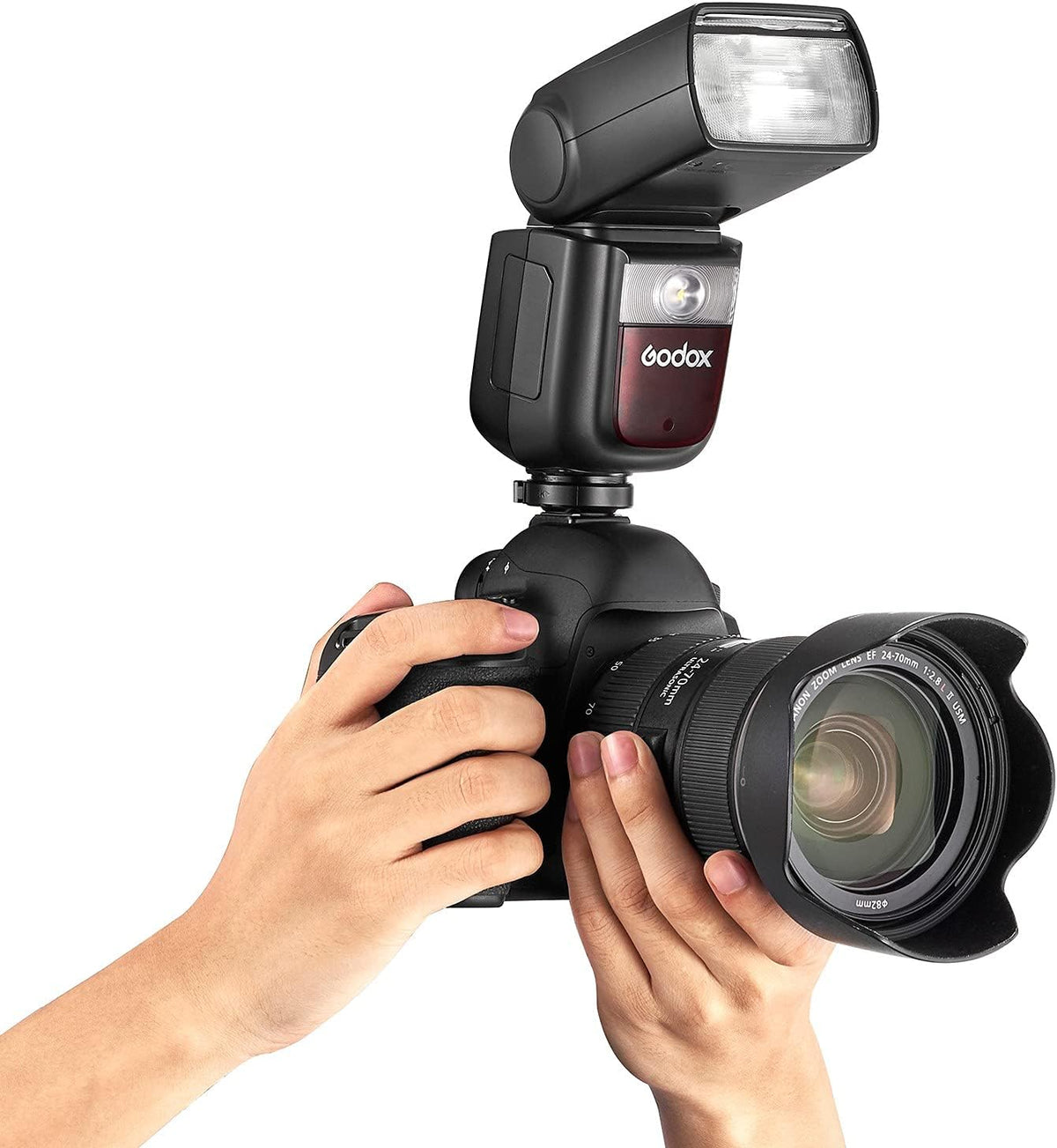 Camera Flash Speedlite TTL GN60 2600mAh Modeling Light G983