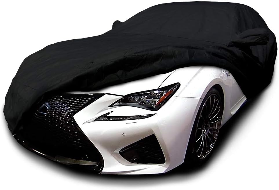 Black Heavy Duty Weatherproof Car Cover S1594