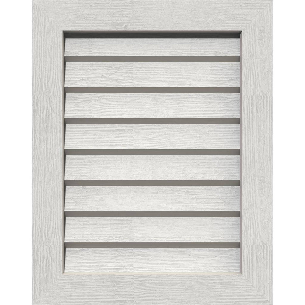 Primed Non-Functional Vertical Gable Vent J8576