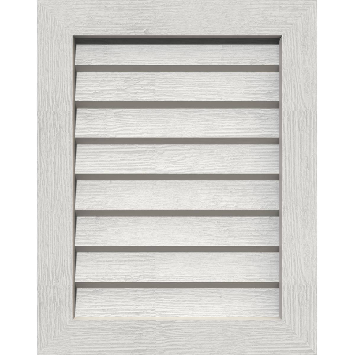 Primed Non-Functional Vertical Gable Vent J8576