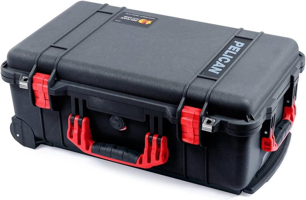 Black & Red Case with TrekPak dividers & mesh lid Organizer T88988