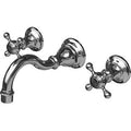 Satin Nickel Wall Mount Lavatory Faucet E877