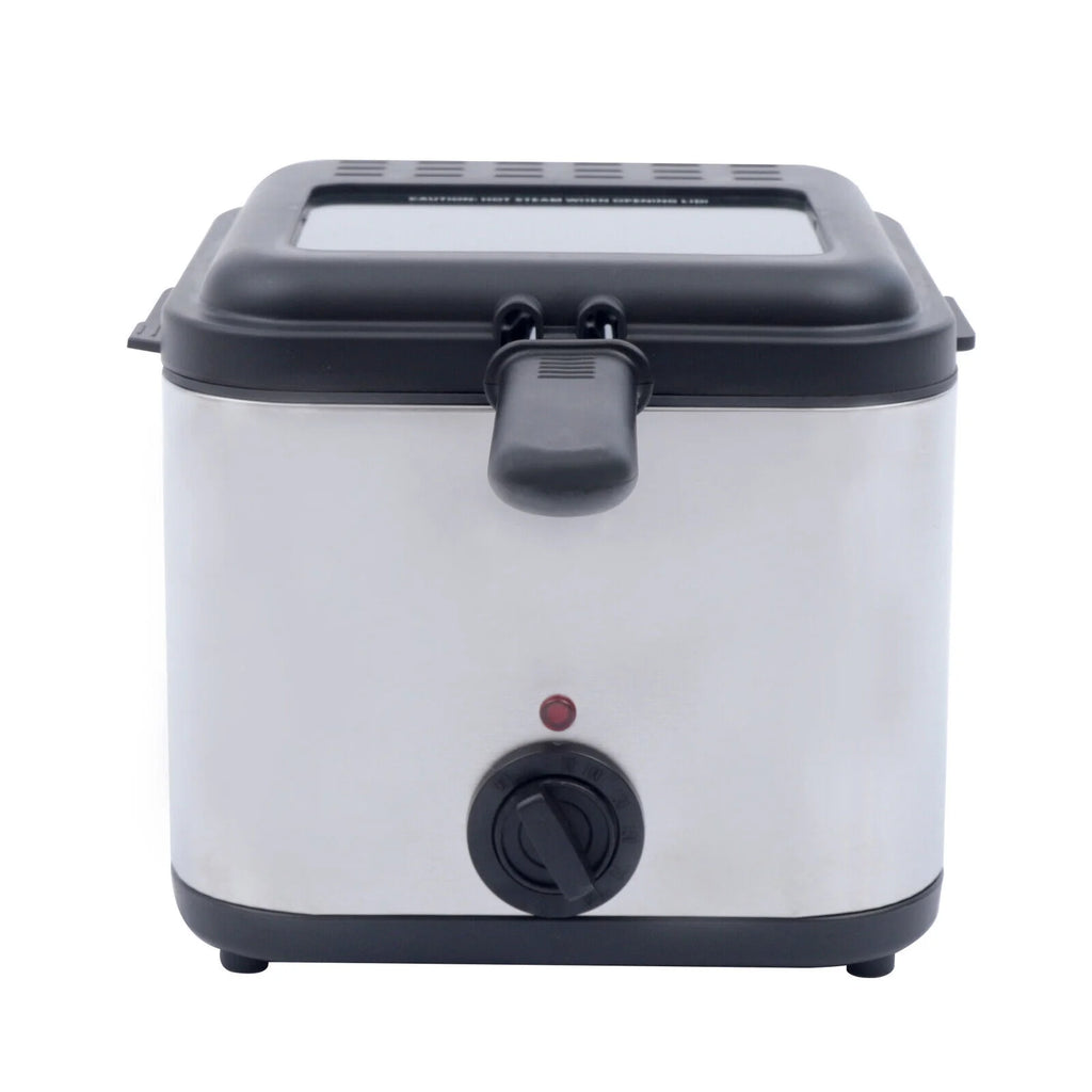 2.5 L Oil Capacity Stainless Steel Mesh Basket Electric Deep Fryer with Temperature Control Y910415