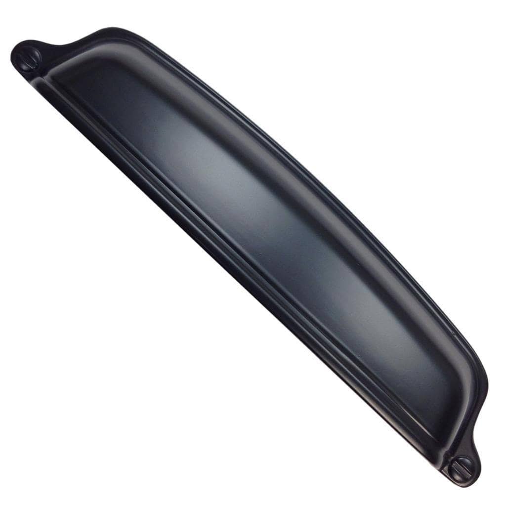 Black Cabinet Drawer Cup Pulls (Pack of 25) Q695323