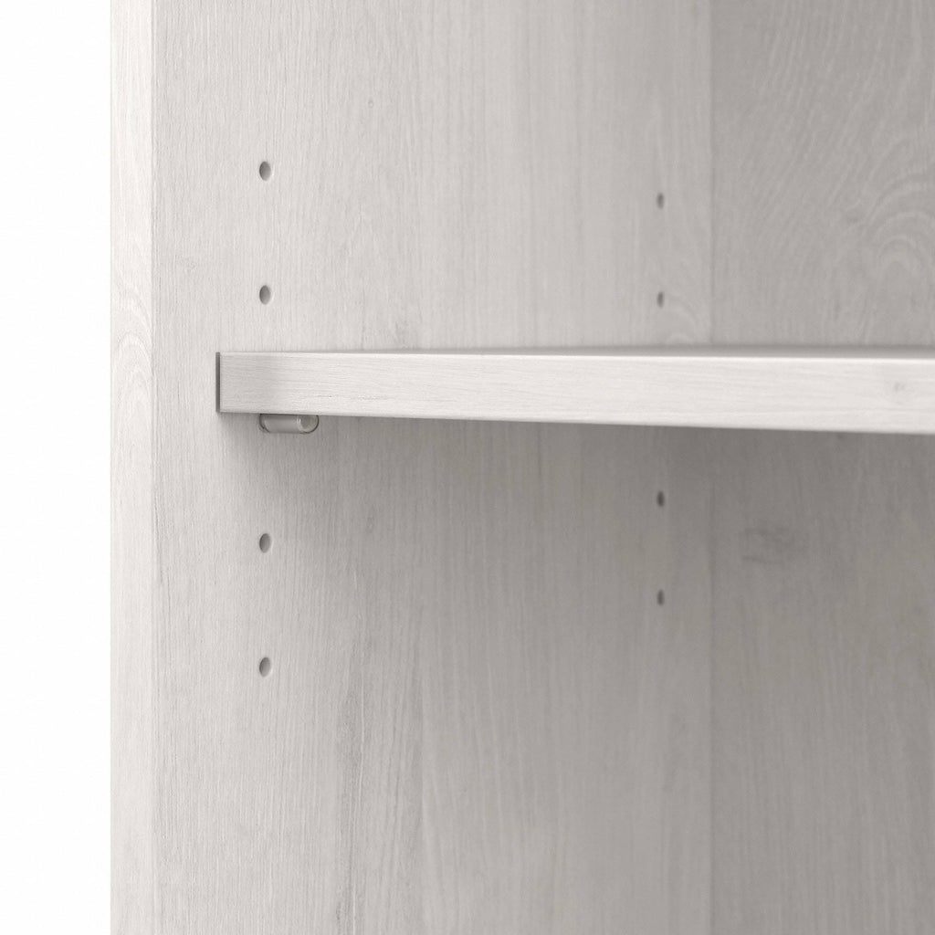 5 Shelf Bookcase in Modern Gray L844