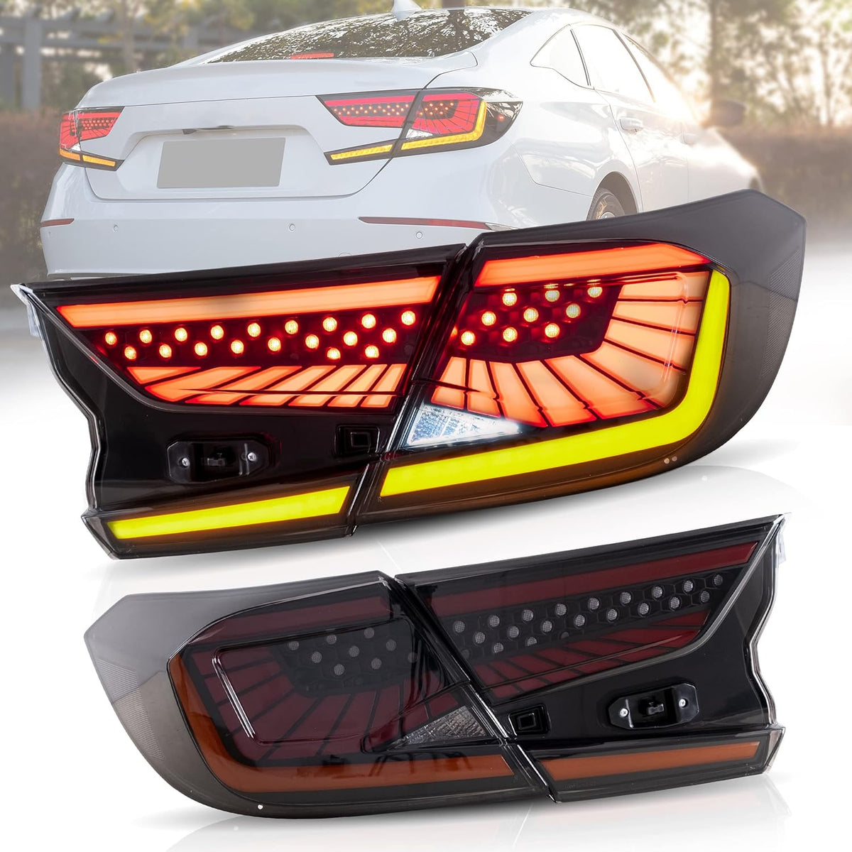 Smoked Taillight for 10th Gen Honda Accord U3963