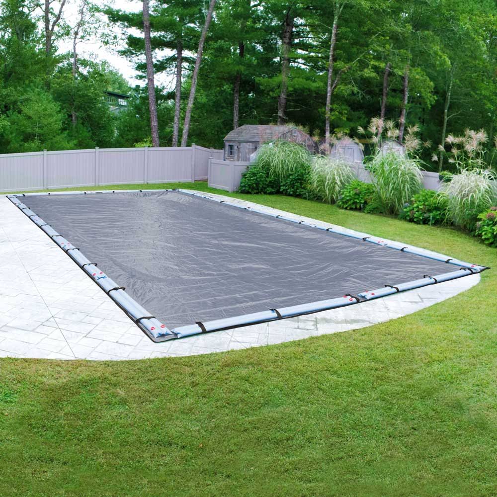 30 ft. x 50 ft. Rectangular Slate Blue Solid In-Ground Pool Cover K4481