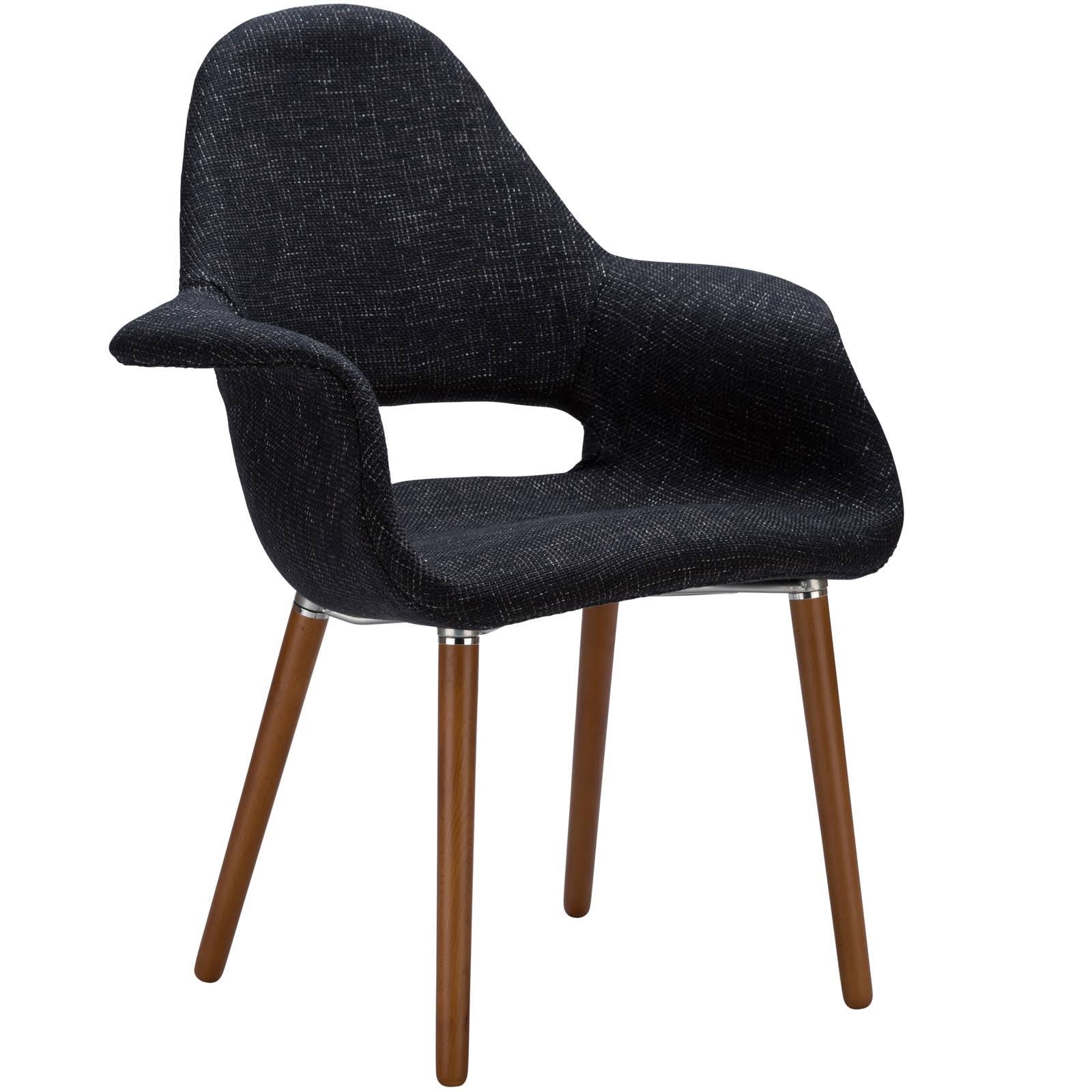 Black Dining Chair Set of 2 F8825