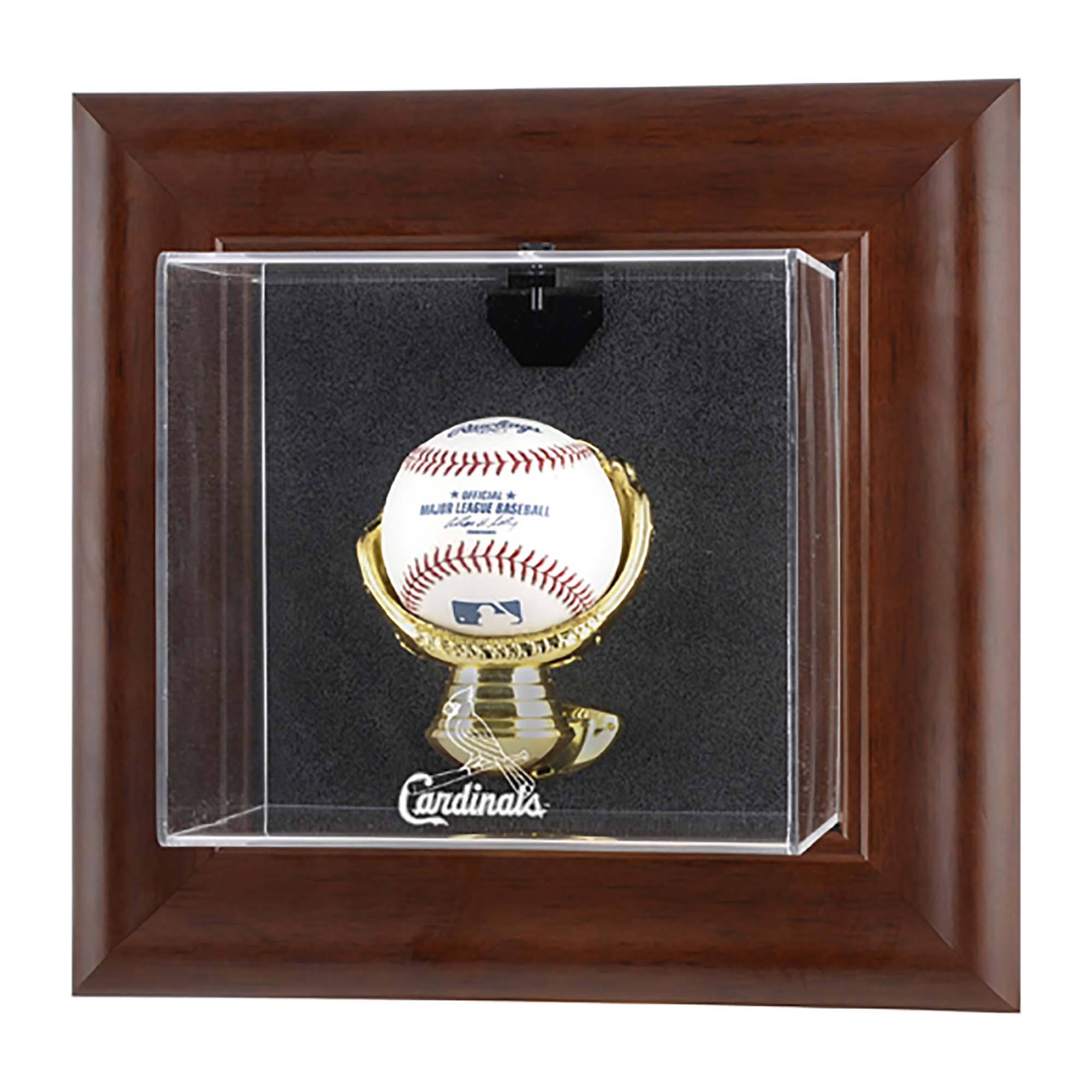 Brown Framed Wall Logo Baseball Case G56624