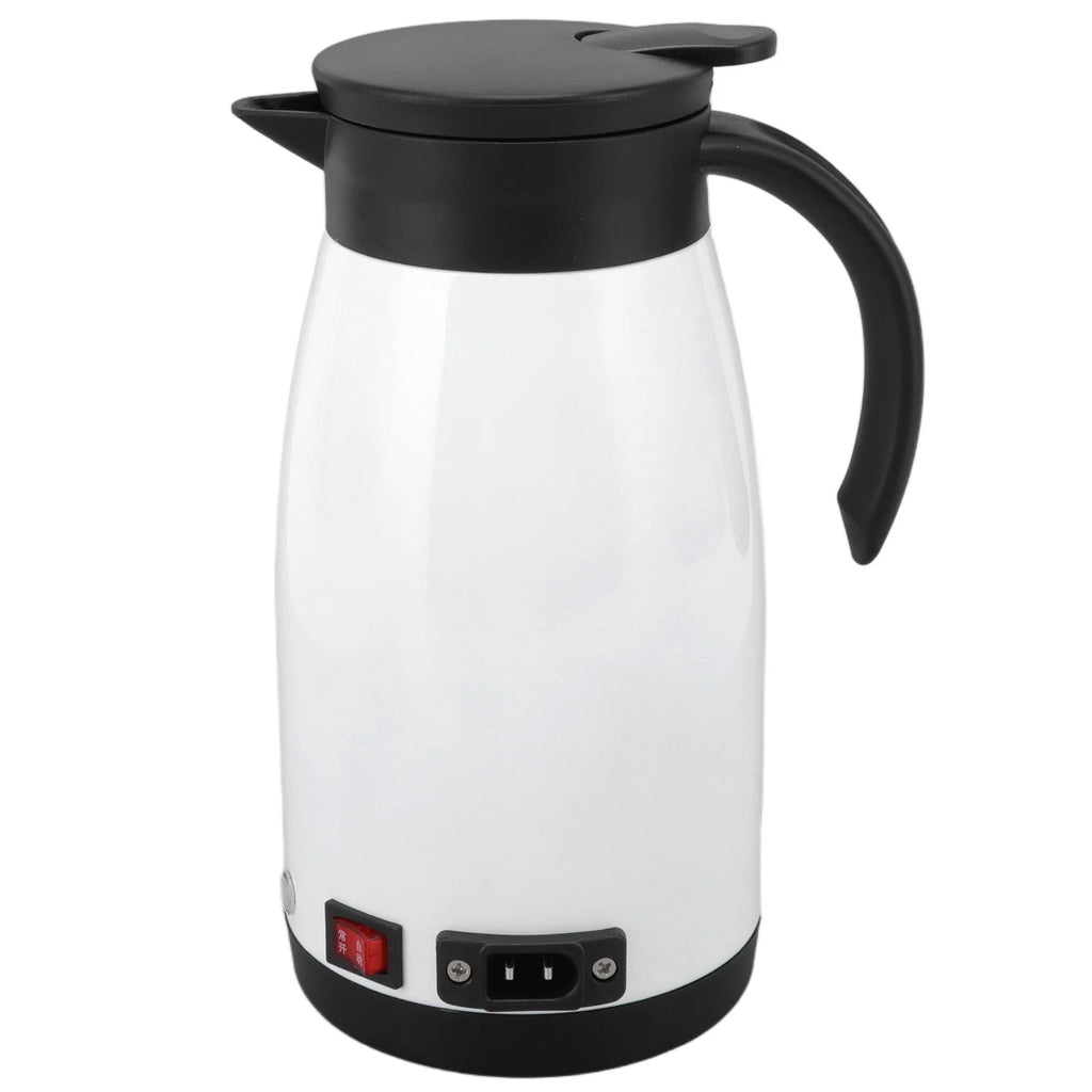 Travel Kettle 680ml Double 304 Stainless Steel 12V 24V Dual Voltage Water Boiler K8227