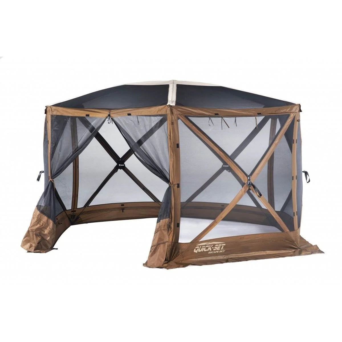 Portable Gazebo with Wind and Sun Panels, Rain Fly Q650082