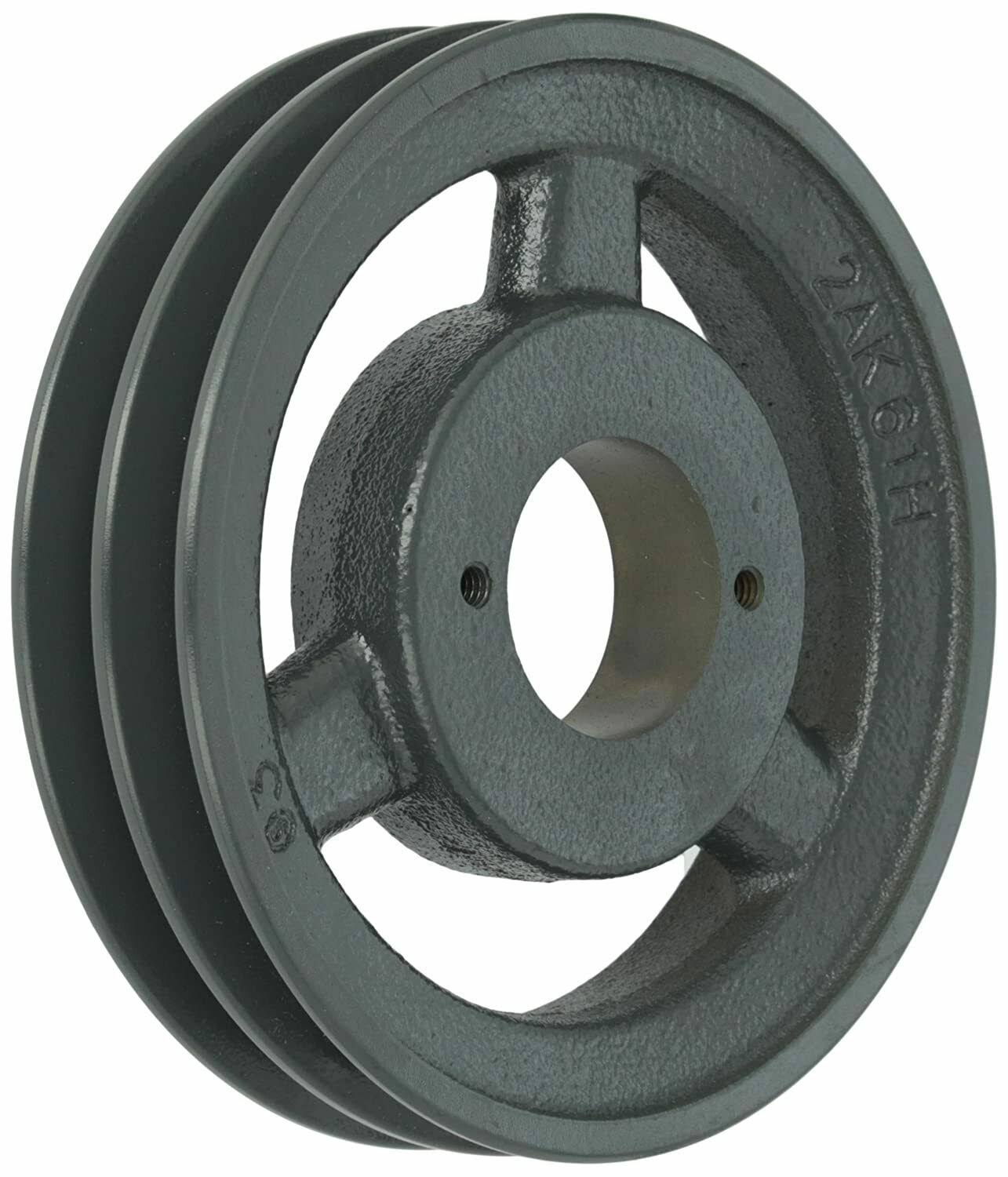Bushed Classical Gripbelt Sheave, 2 Grooves O39567
