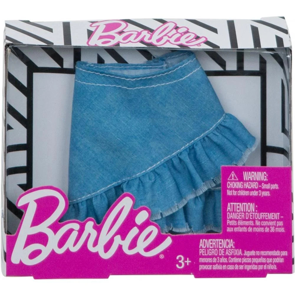 Denim Ruffle Mini Fashion F4647
