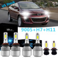 LED Headlight and Fog Light Bulb Pack of 6 O852