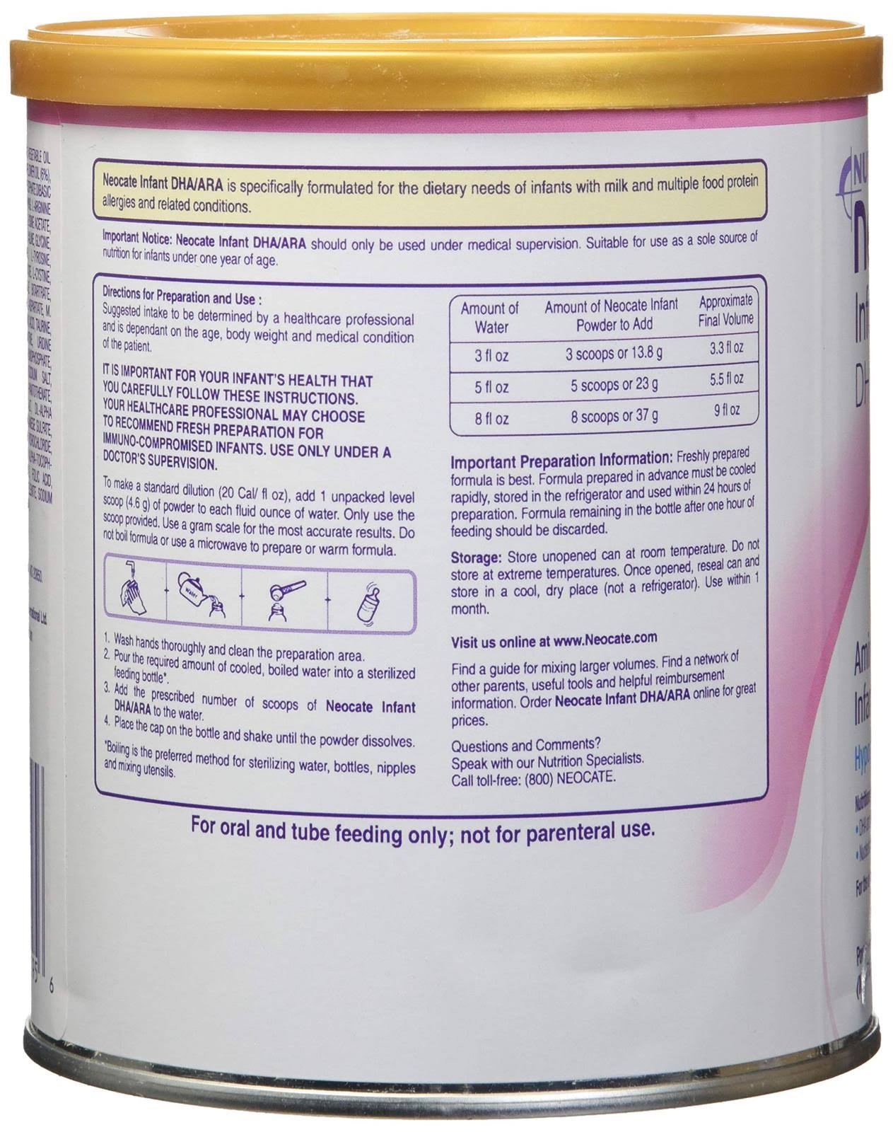 14.1 oz / 400 G Case of 4 Cans Infant Formula H921