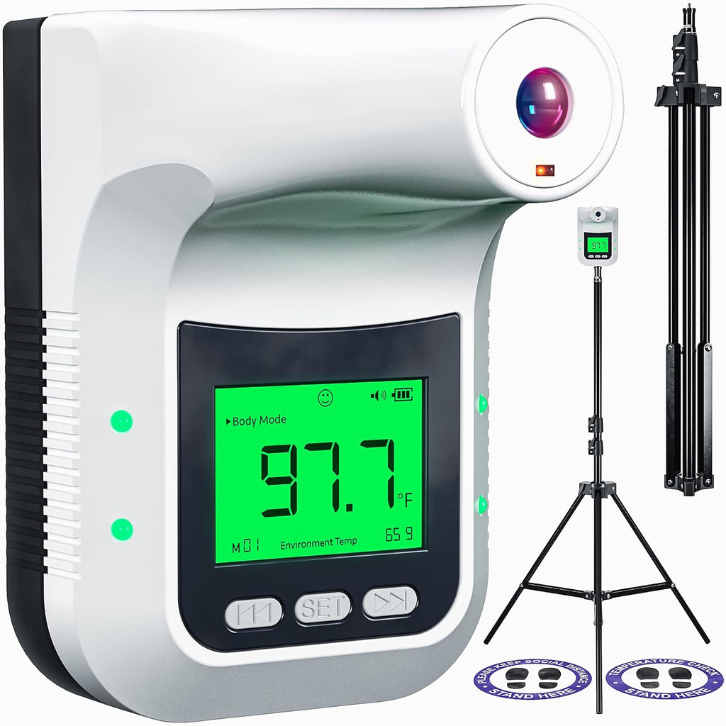 Wall Mounted Infrared Forehead Thermometer Pack of 2 L8634