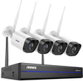 3MP Wireless Security Camera System, 8 Channel 5MP WiFi NVR with 4Pcs 3MP Weatherproof IP Cameras R311