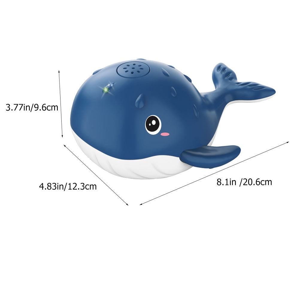 Whale Sprinkle Water Baby Bathtub Toy S468001
