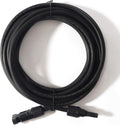 10AWG 20ft Solar Extension Cable with Female and Male Connectors, Pack of 2 L7388