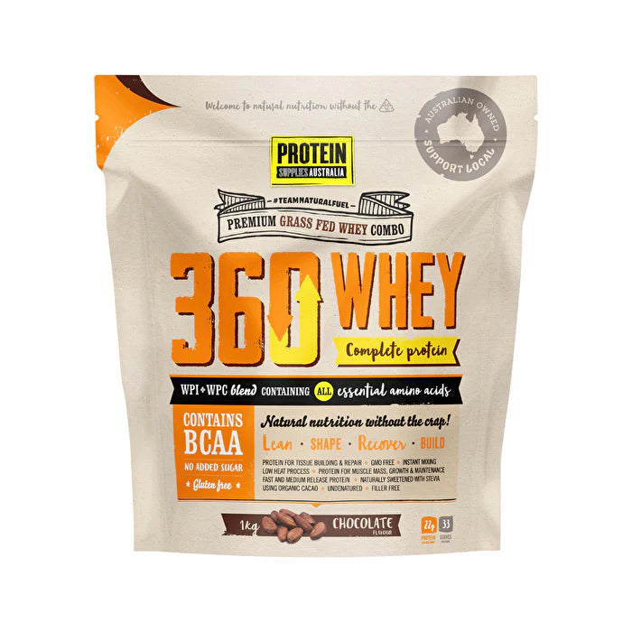 360Whey Chocolate WPI+WPC Combo 1kg E9864