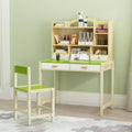 Green Children's Writing Desk with Chair K83921