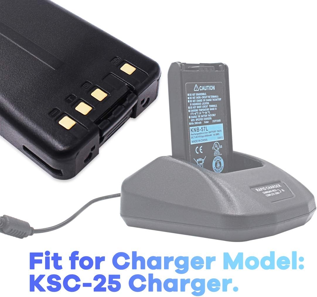 7.4V 2000mAh Rechargeable Li-ion Battery Pack of 2 Z7691