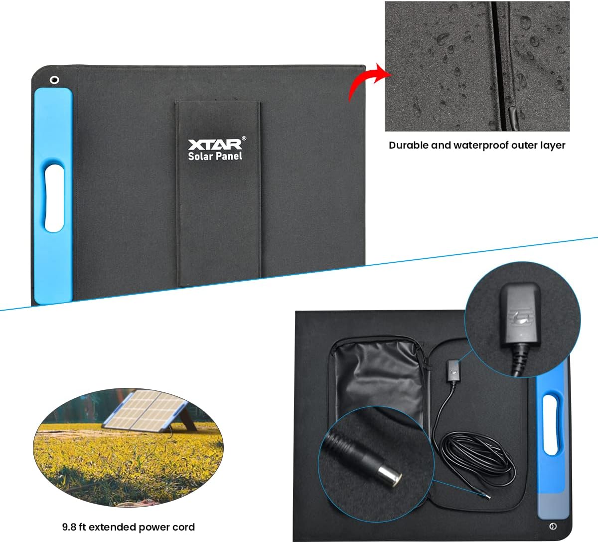 100W Portable Foldable Solar Panel U588791
