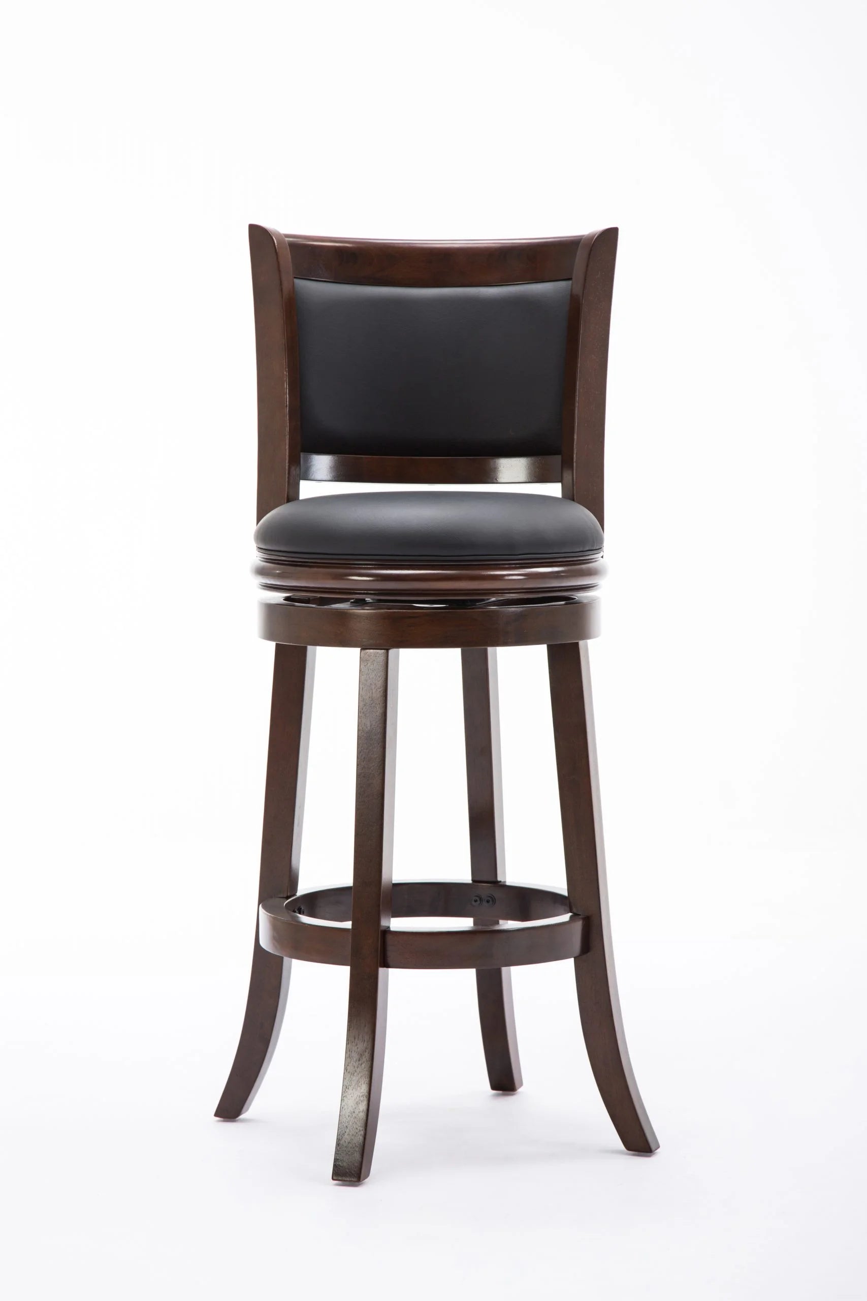 Cappuccino Swivel Wood Kitchen Bar Stool N18633