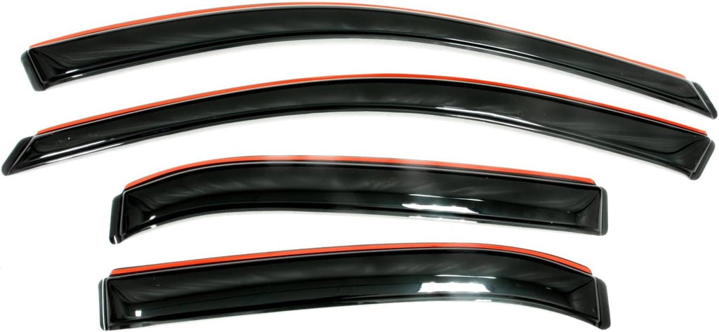 In-Channel Side Window Deflector 4-Piece Set V679