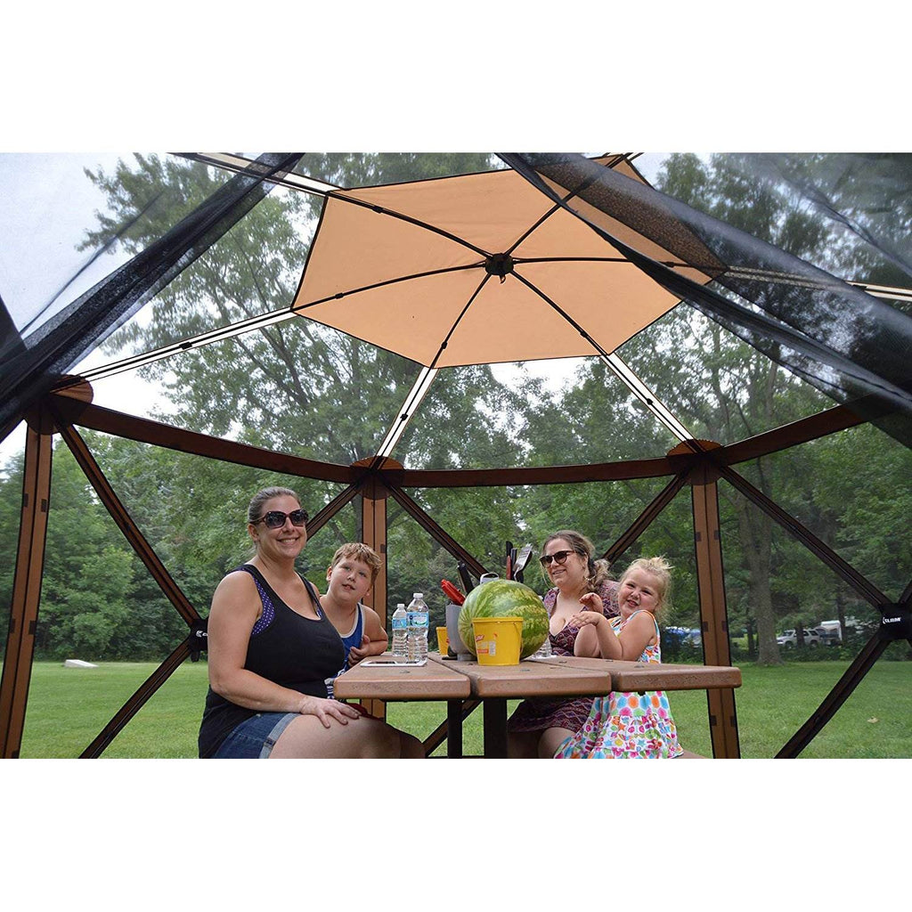 Portable Gazebo with Wind and Sun Panels, Rain Fly Q650082