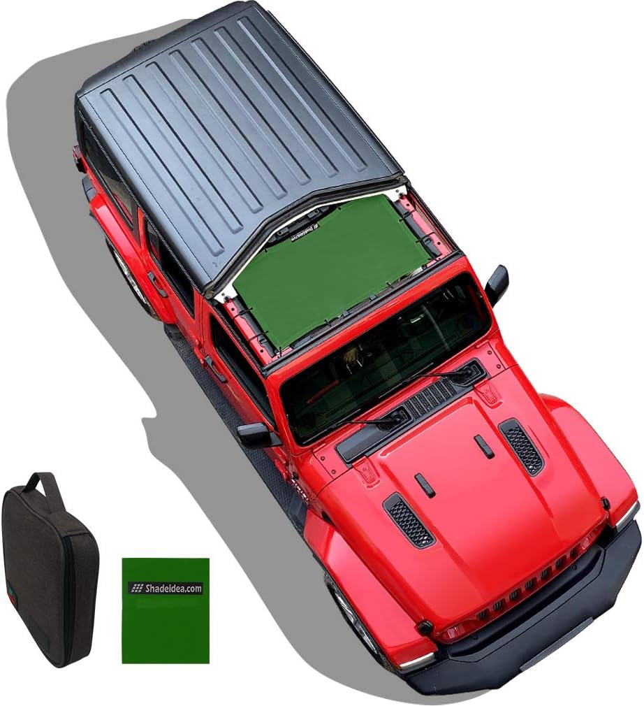 Black Mesh Front & Rear Sun Shade Cover E129