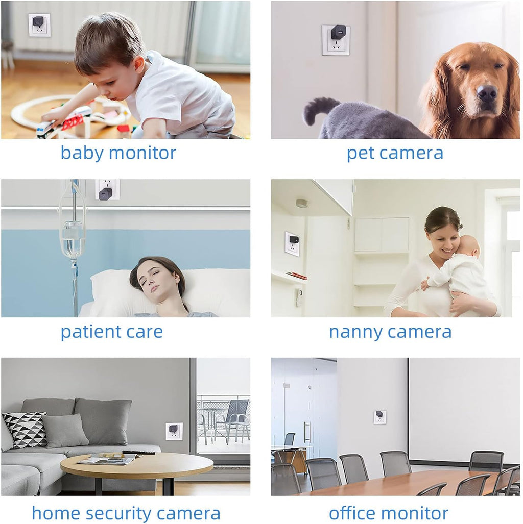 Wireless WiFi Security Camera with Motion Detection B7953