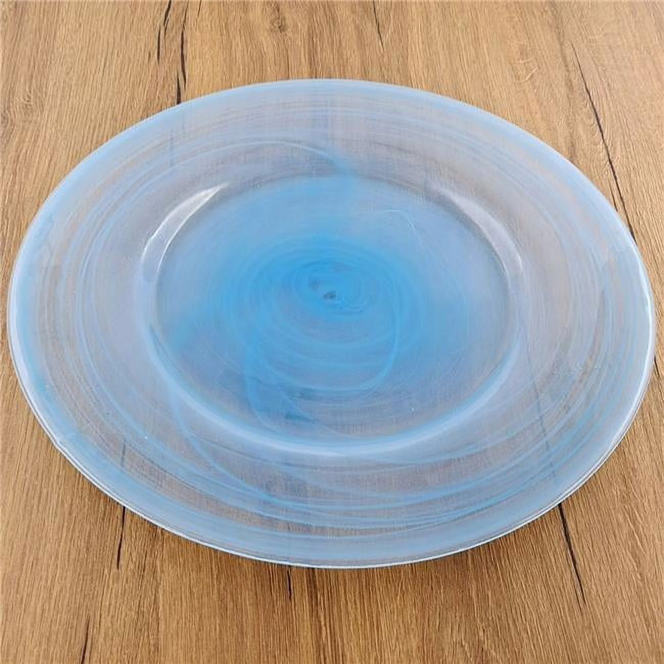Aqua 13 in. Charger Plate O168