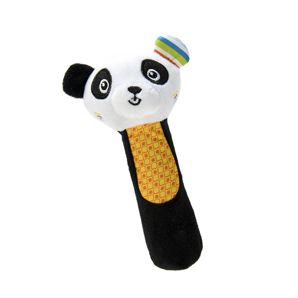 Panda Cartoon Animal Plush Wrist Rattles Hand Bells for Babies Y169383
