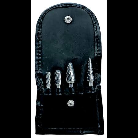 4 Piece Aluminum Burr Set D997