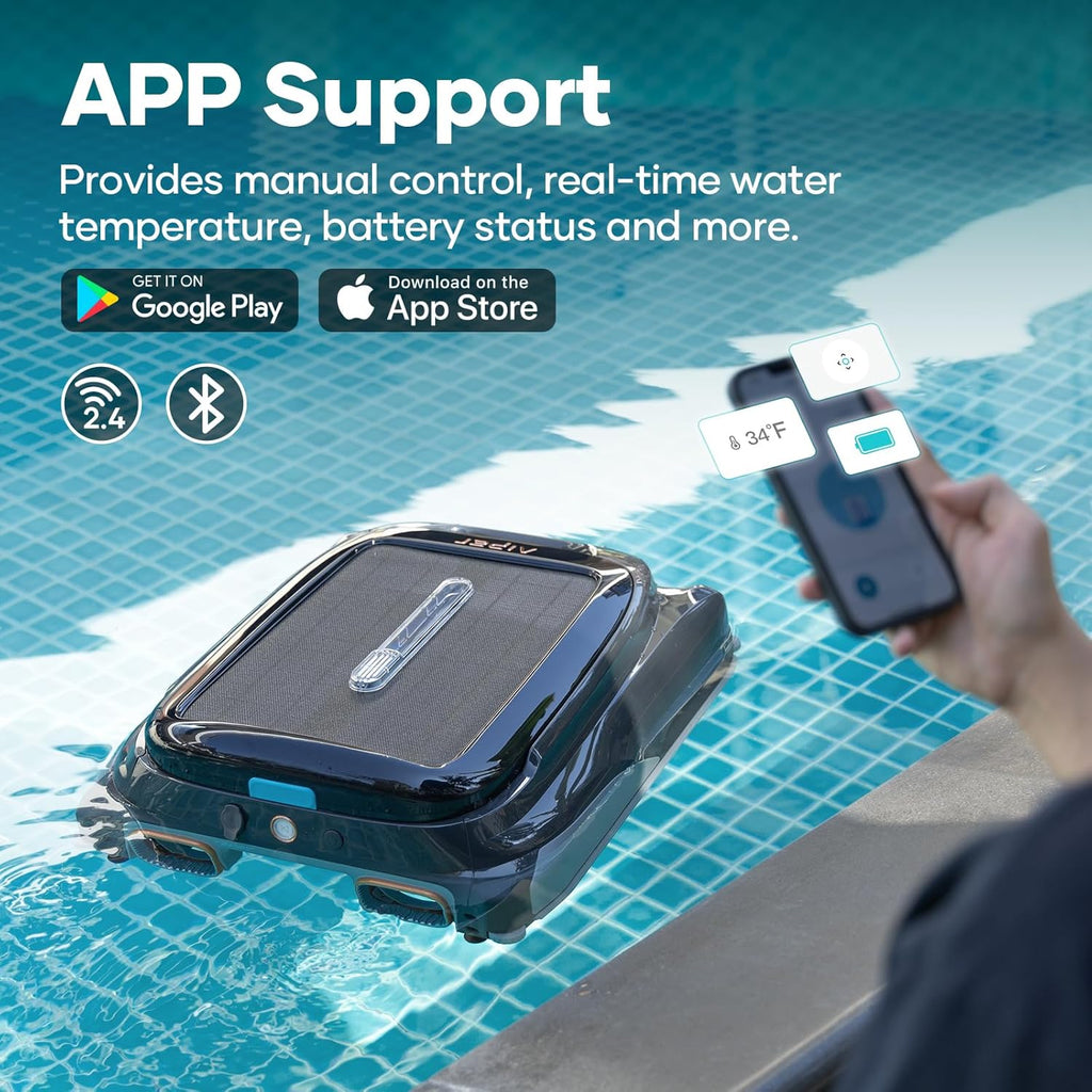 Robotic Pool Cleaner with Robotic Pool Skimmer Q636326