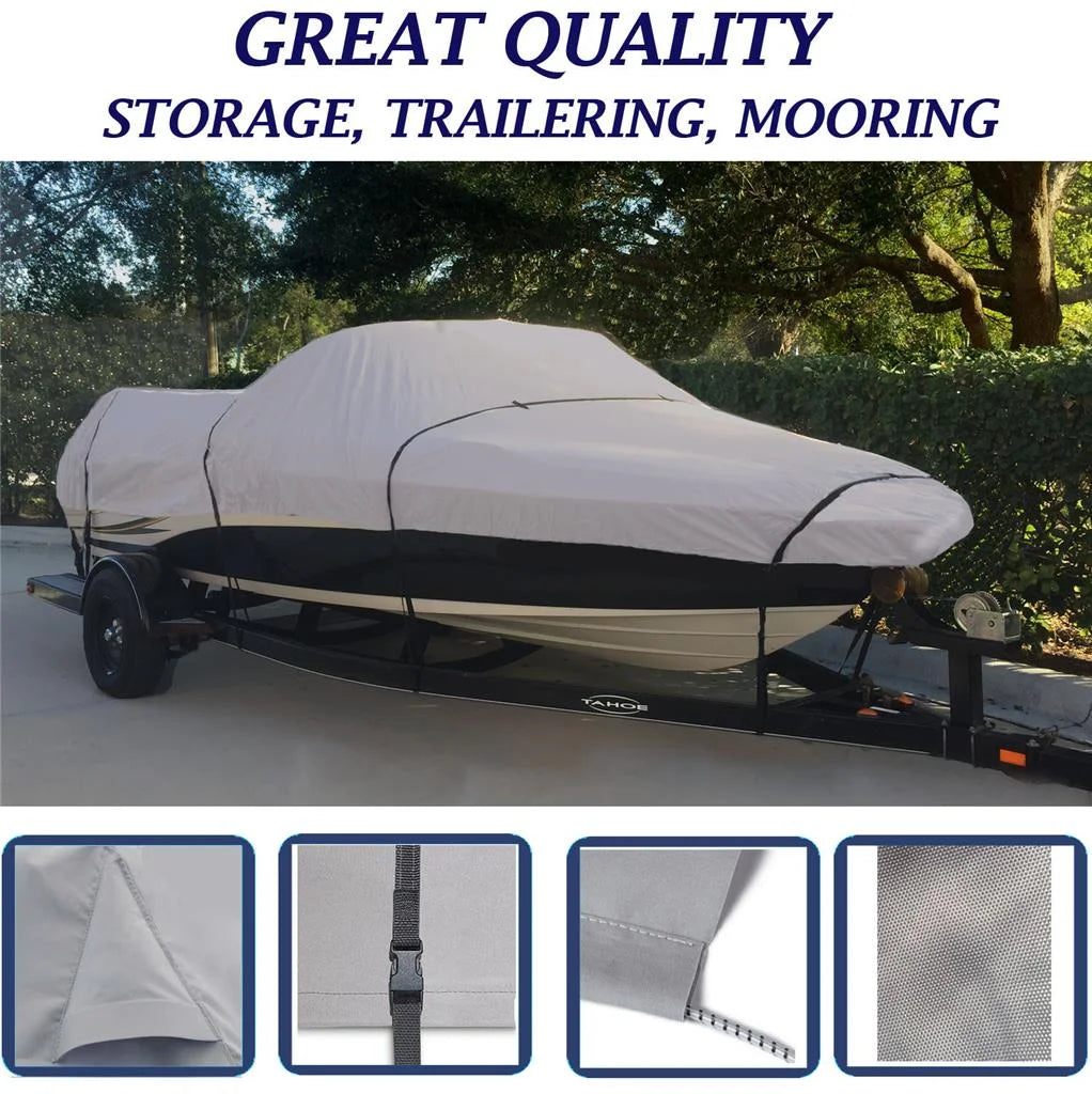 Boat Cover for Alumacraft 185 Trophy O/B 1997-2000 E271017