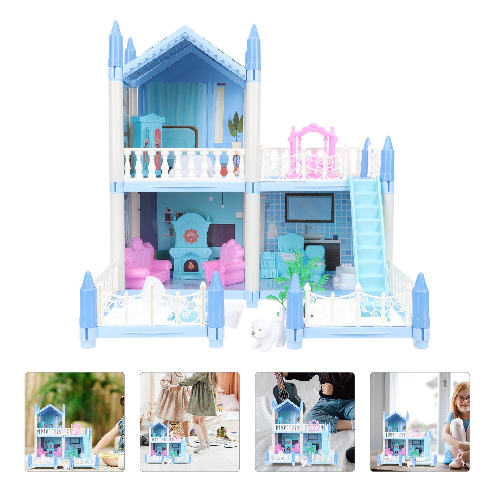 Puzzle Villa House Construction Model Kit S807257
