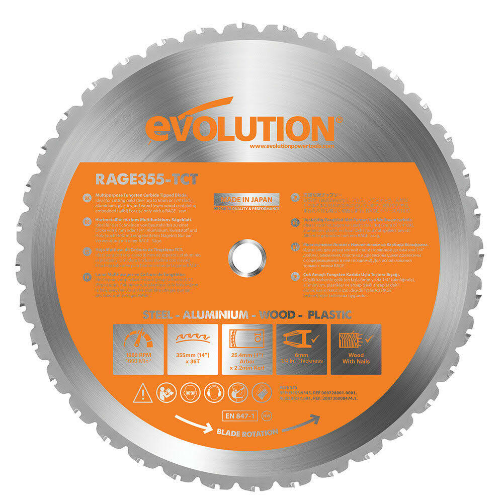 14x22 Circular Saw Blade H9625