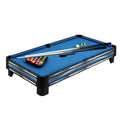 40x22 Tabletop Pool Table Blue/Silver R900